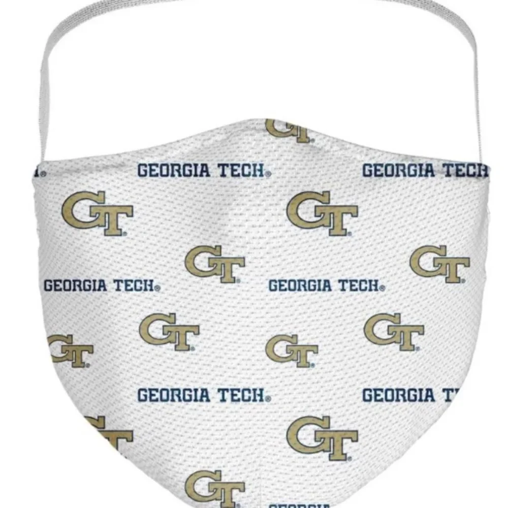 New in Package GEORGIA TECH YELLOW JACKETS Face Covering Mask Masks Set of 3